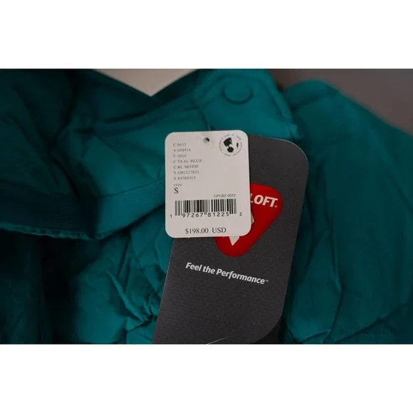 Free People Pippa Packable Pullover Puffer Jacket Small Teal - Picture 7 of 7